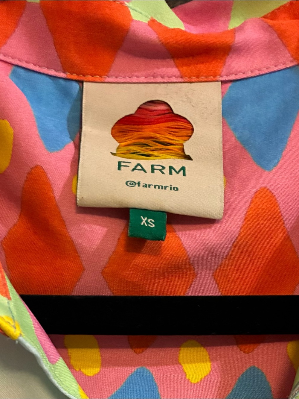 Like New Farm Rio Tiger Print Jumpsuit in Orange & Multicolor wi/pockets. Sz XS - Picture 2 of 4